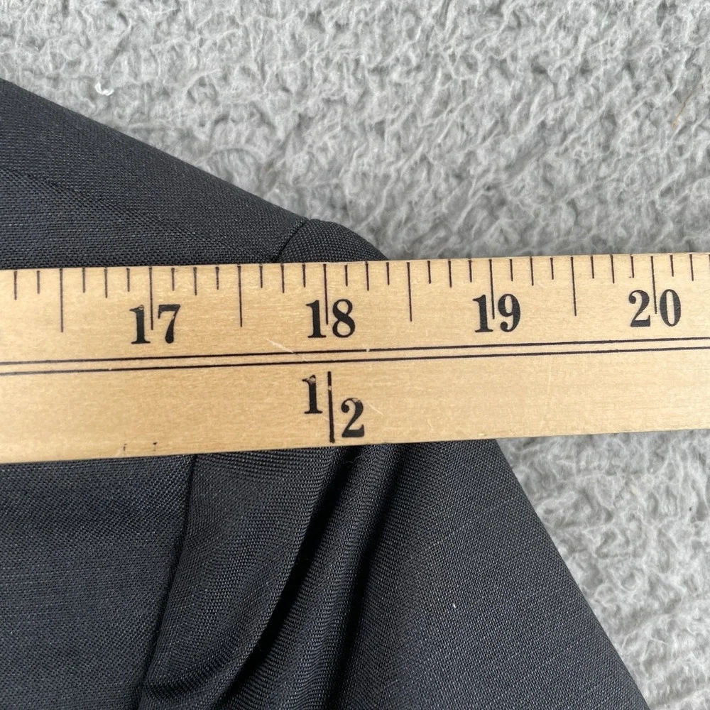 Rag & Bone Blazer Mens 40 Black Phillips Two Button Tailored Sport Coat